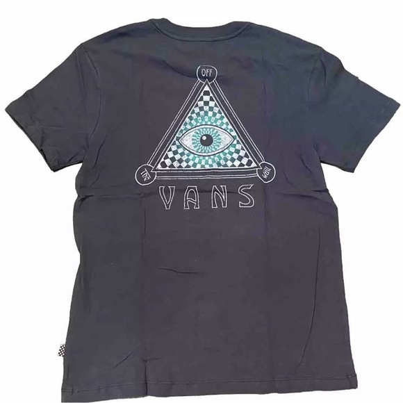 Vans Eye Of Vans Boyfriend Short Sleeve Tee T-Shirt - Picture 3 of 9